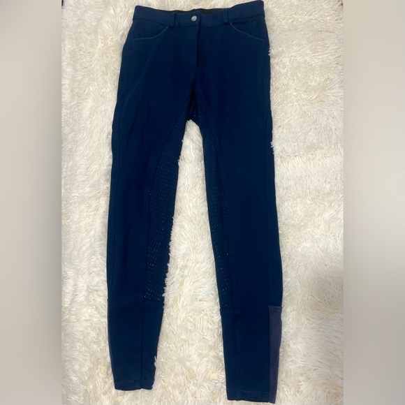 SOLD - HR Farm CHRON Riding Breeches For Women Full Seat Silicone Pants - Picture 2 of 6